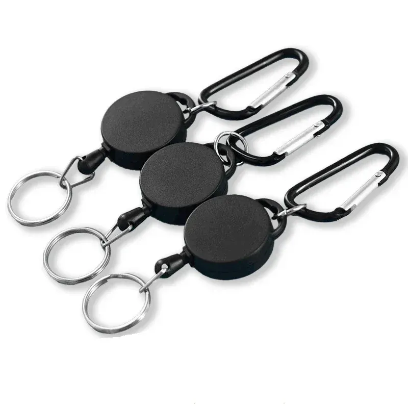 Porte-clés rétractable en situation