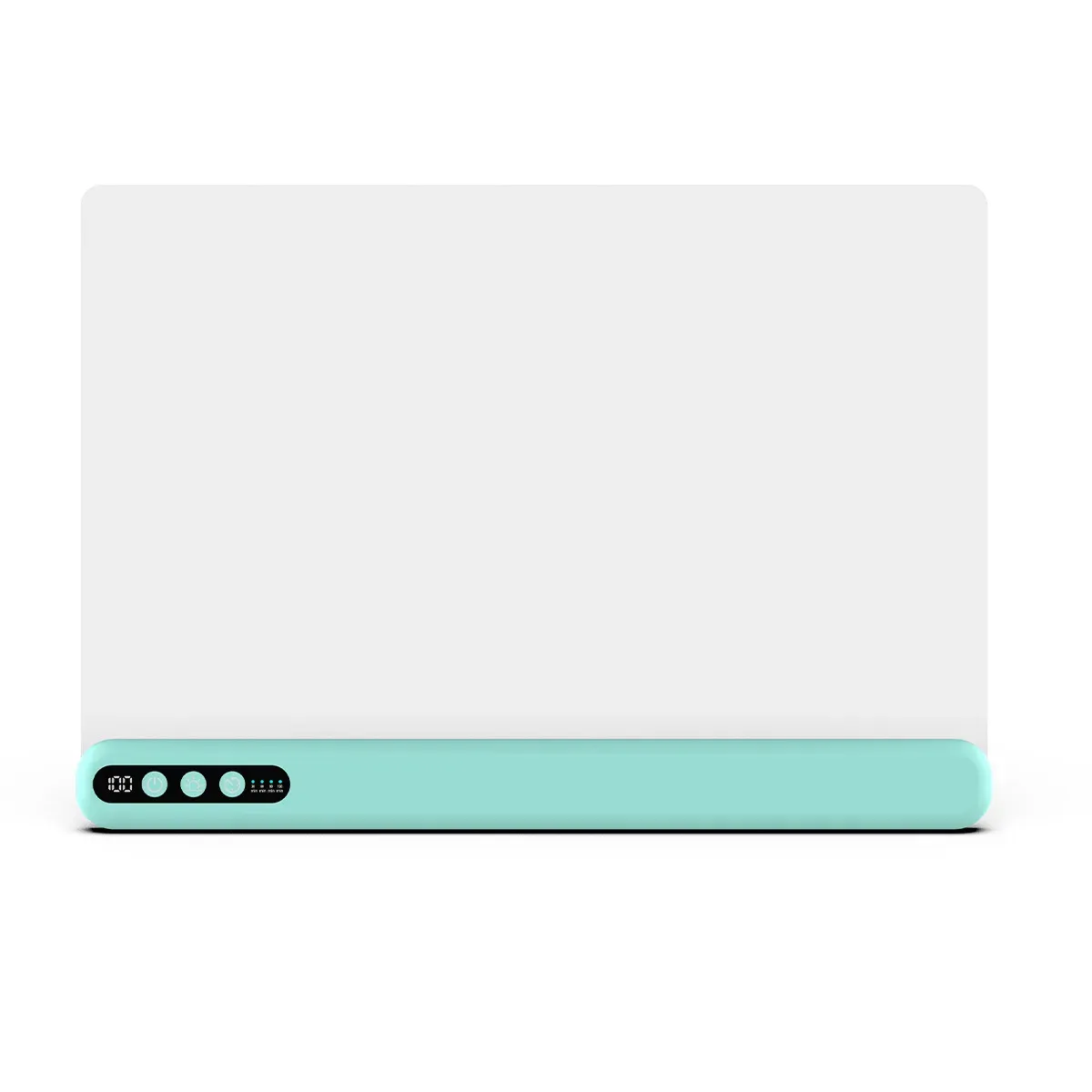 Tableau de dessin LED pour enfants, rechargeable, en acrylique lumineux, avec minuterie et support intégré, batterie numérique 9