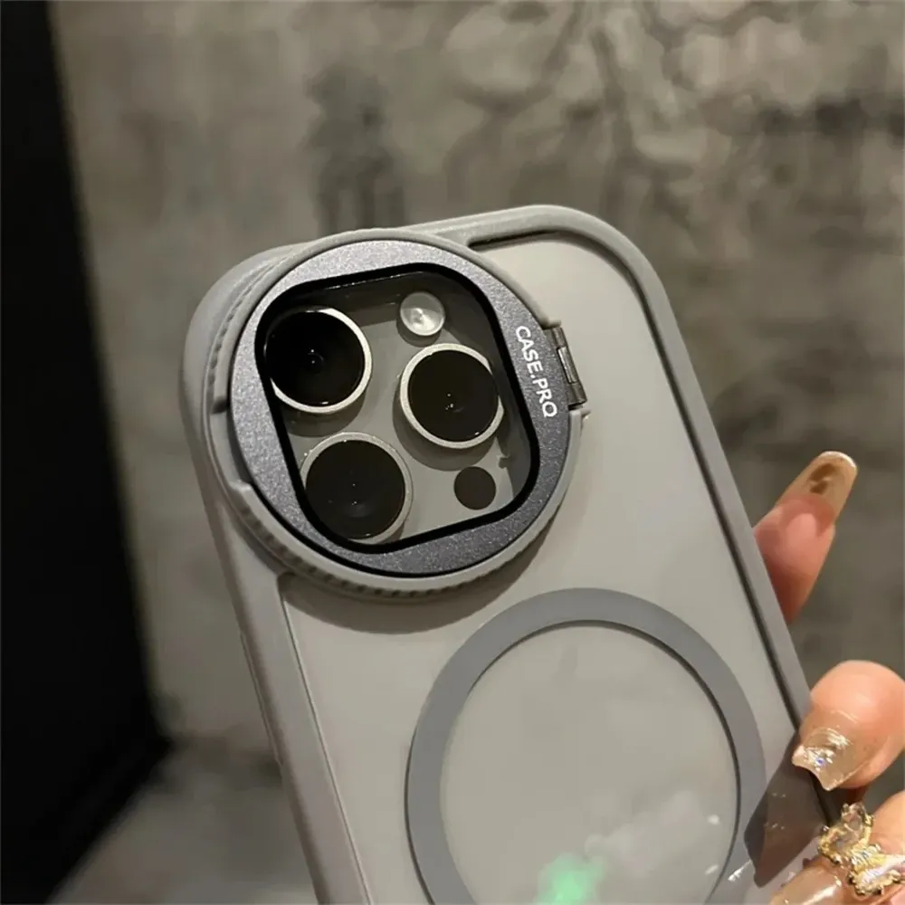 Coque transparente avec protection d'objectif, rendu final