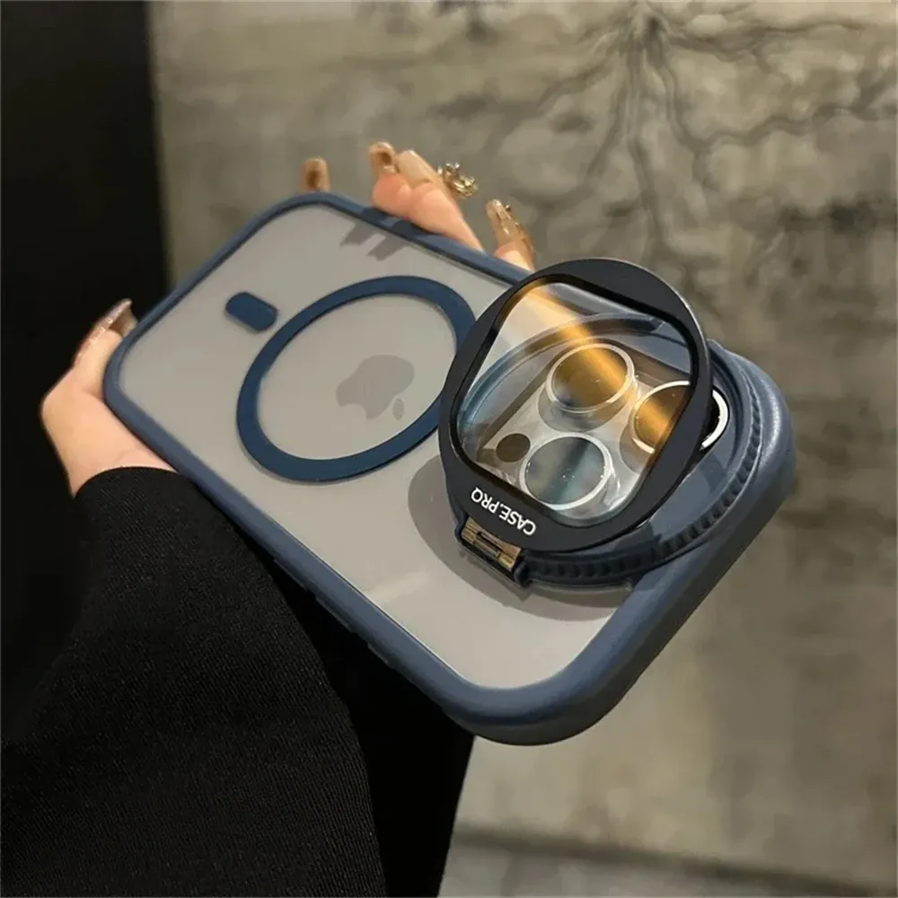 Coque transparente avec protection d'objectif, finition