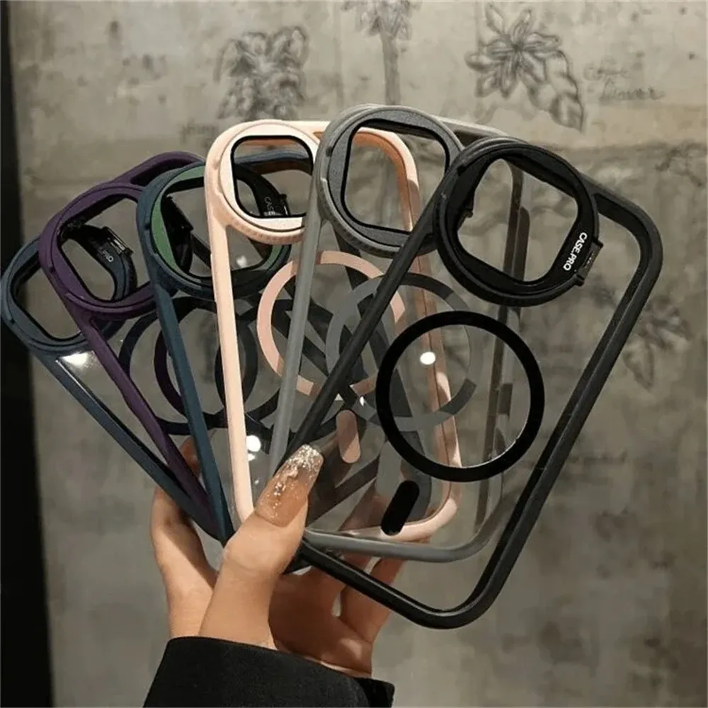 Coque transparente avec protection d'objectif, ambiance