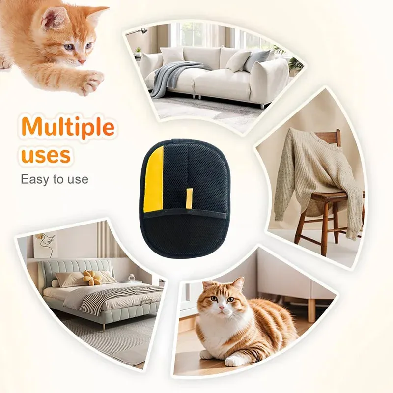 Gant de toilettage pour animaux de compagnie