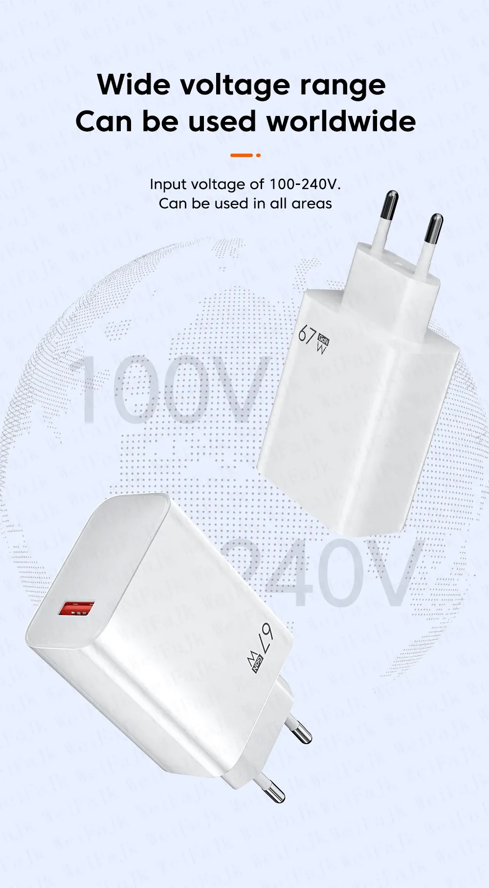 Accessoire de recharge en situation