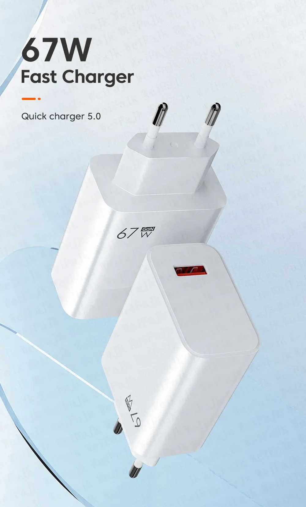 Chargeur rapide d'origine, présentation