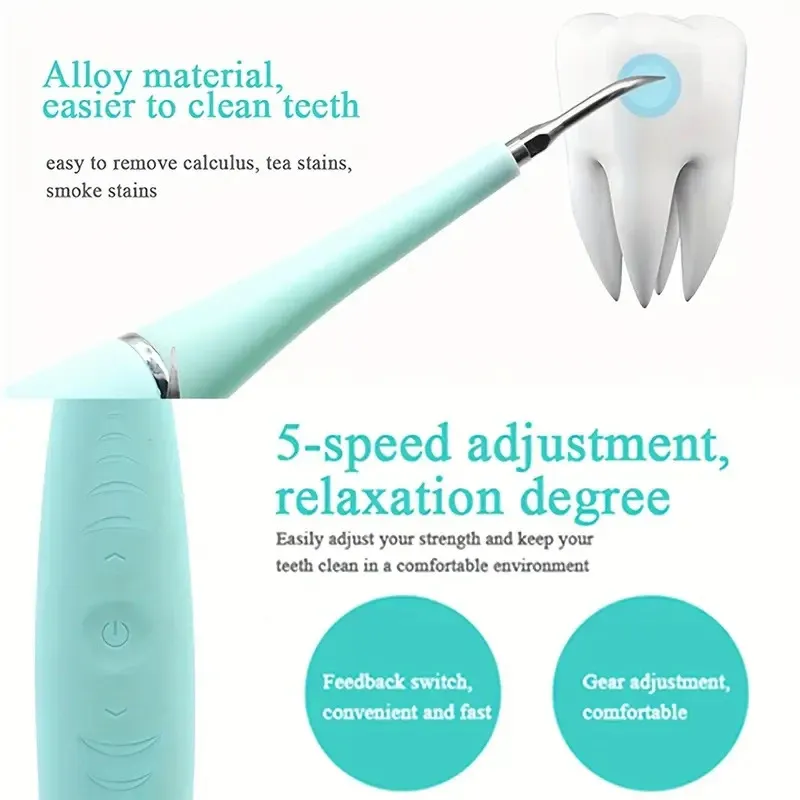Nettoyeur de dents électrique, finitions