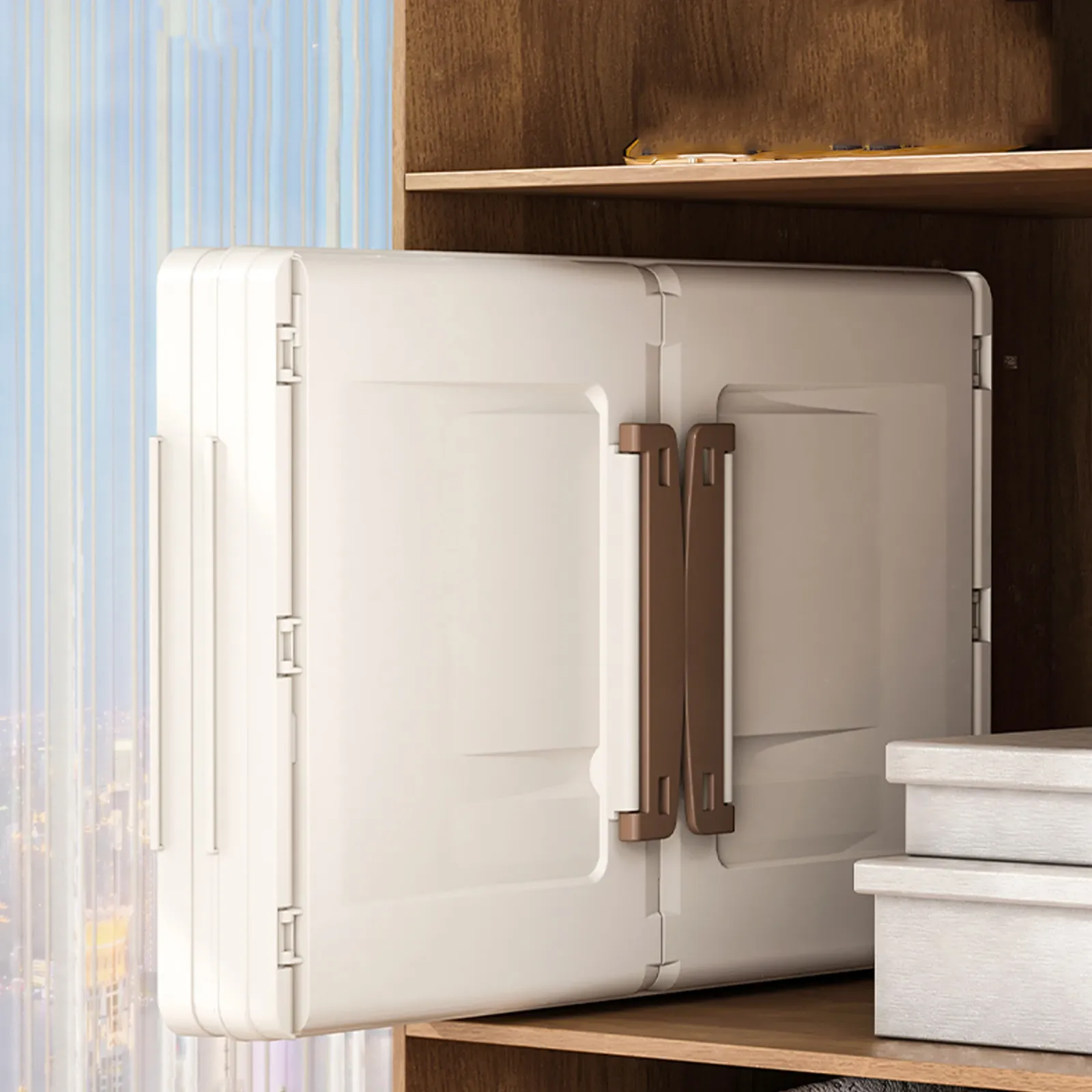 Armoire de rangement, vue complète