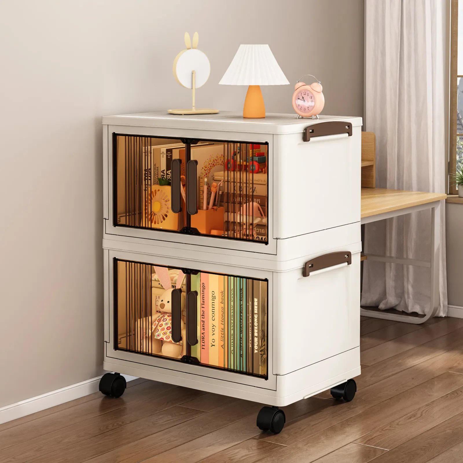 Armoire de rangement en situation