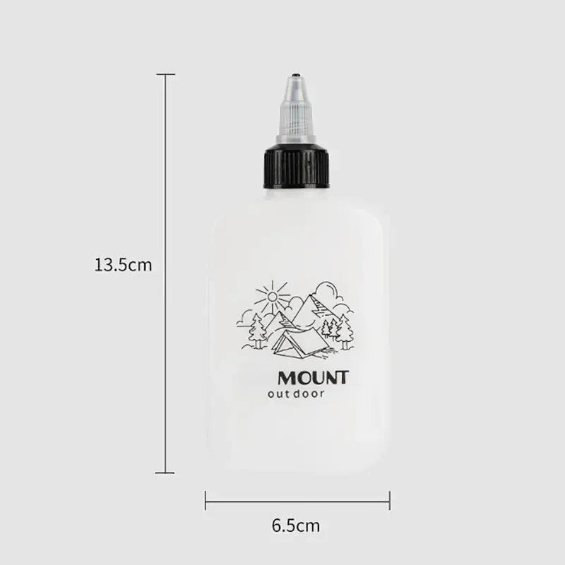Distributeur d'huile et de vinaigre pour camping, flacon étanche 120 ml à presser avec bouchon torsadé, pour la cuisine et le barbecue 3