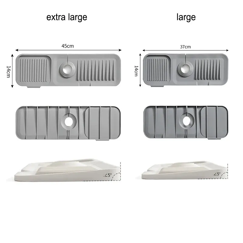 Vue détaillée du protège-éclaboussures en silicone