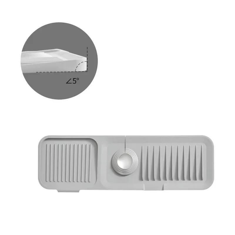 Protège-éclaboussures en silicone pour évier de cuisine 7