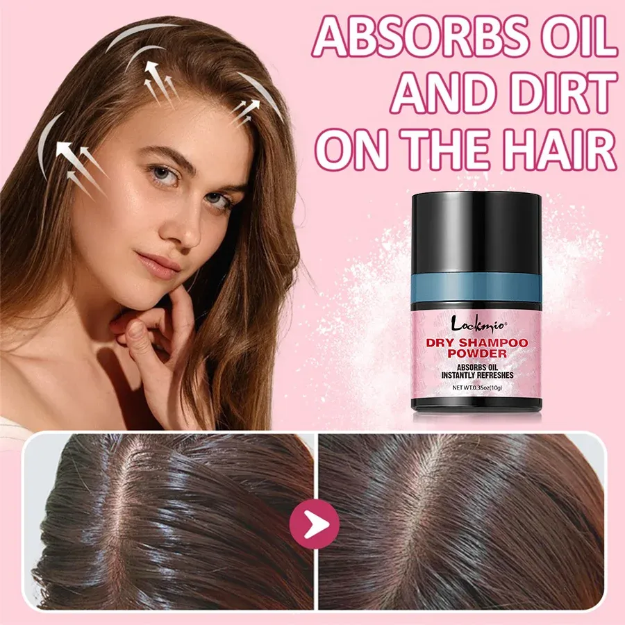 Shampooing sec en poudre volumisant