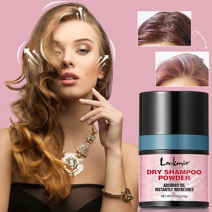 Coiffure stylée avec shampooing sec