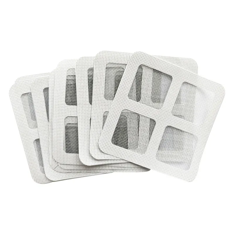 Autocollants jetables anti-insectes en maille pour siphon de sol, filtre de vidange de lavabo à forte adhérence, bloque-cheveux pour douche 7