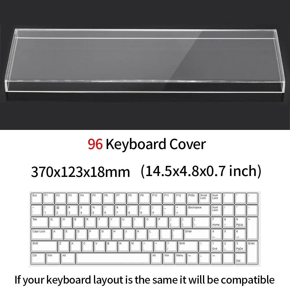 Accessoire de protection pour clavier de bureau