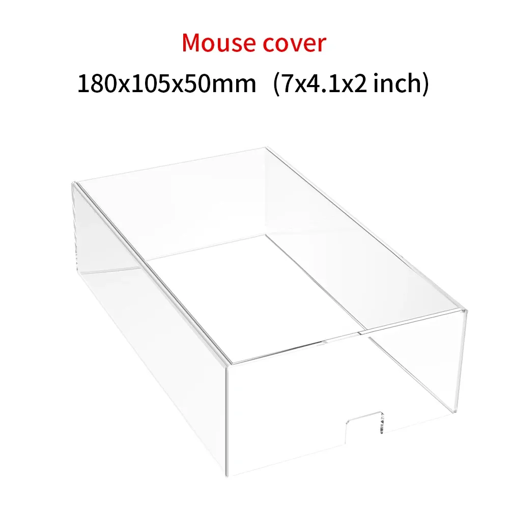 Housse de protection transparente en acrylique pour clavier mécanique, couvercle anti-poussière, 60, 61/64, 96, 98, 104/108 touches 15