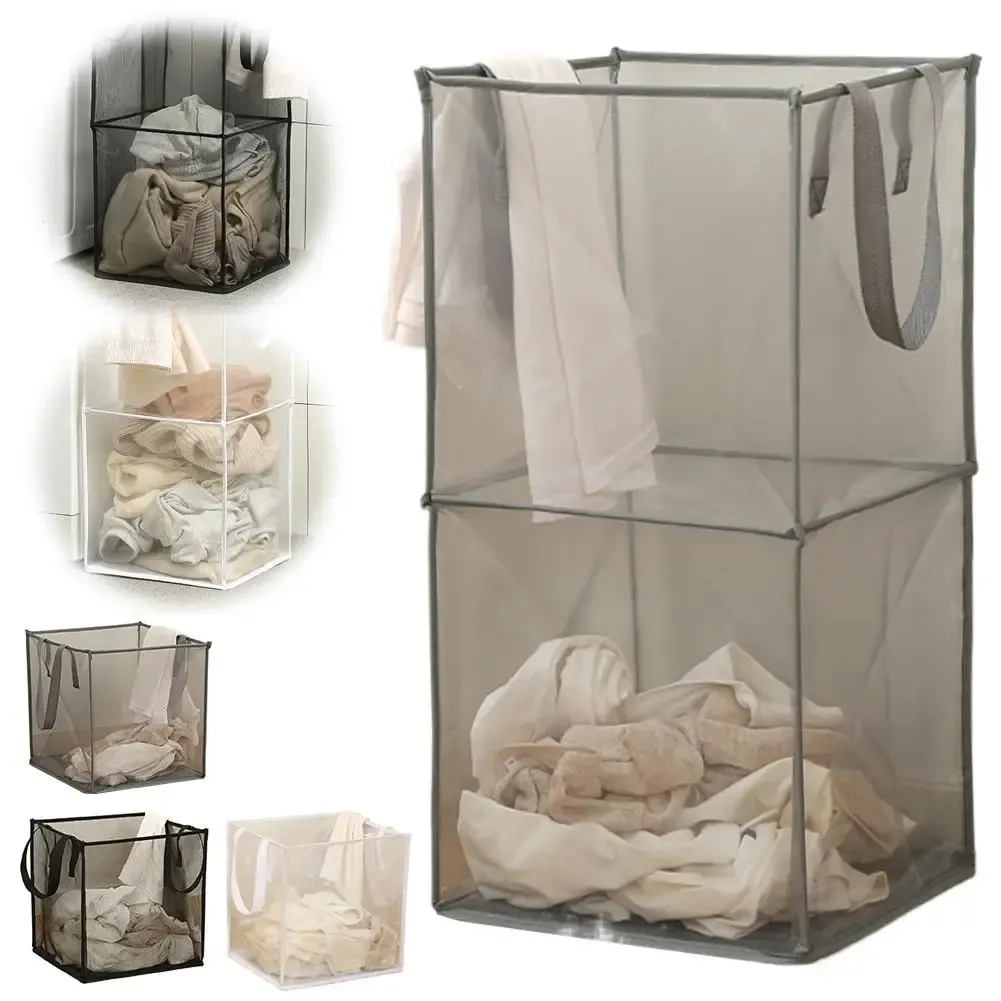 Panier à linge carré pliable, ouverture