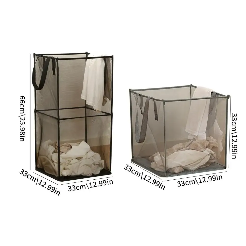 Panier à linge carré pliable, intérieur