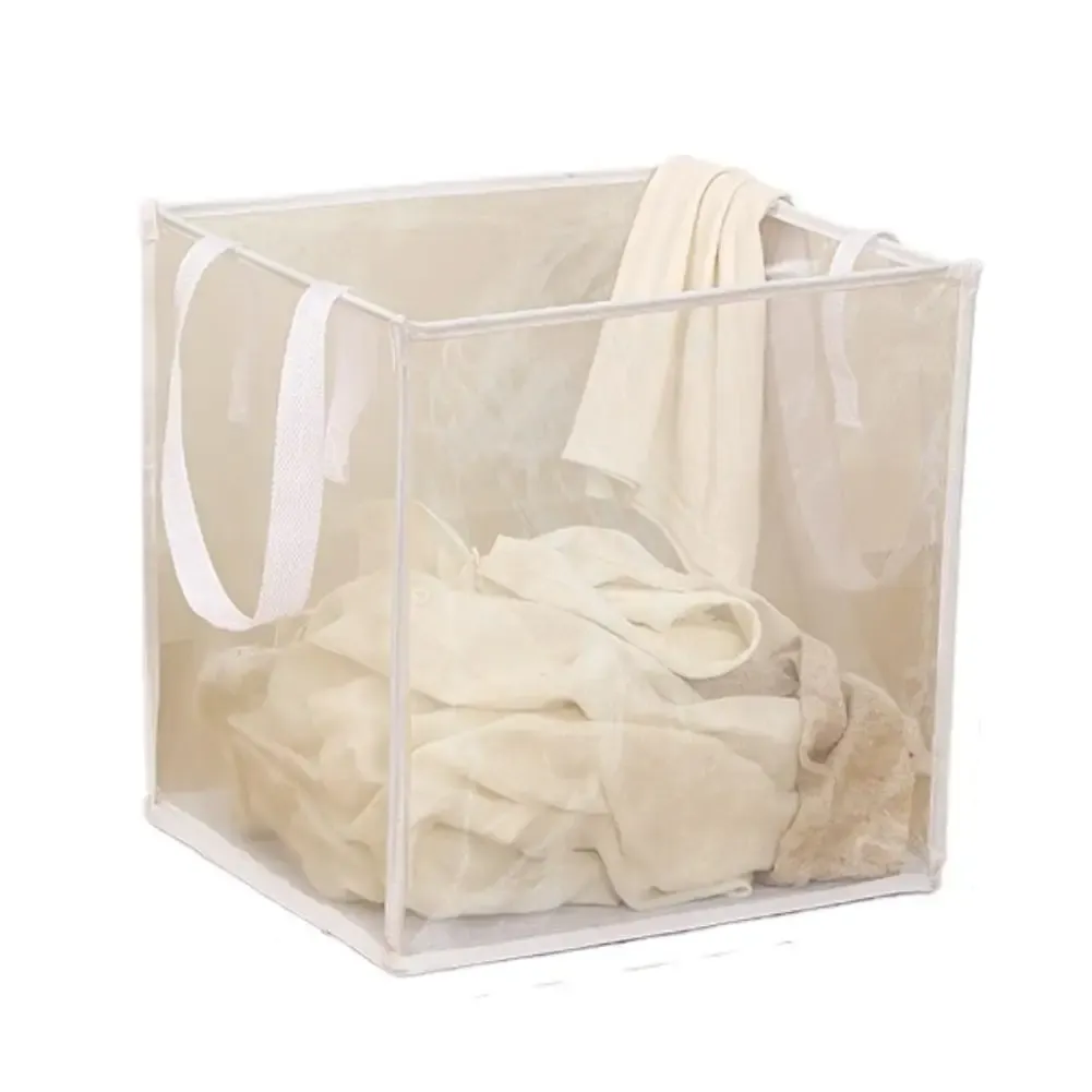 Panier à linge carré pliable, usage quotidien