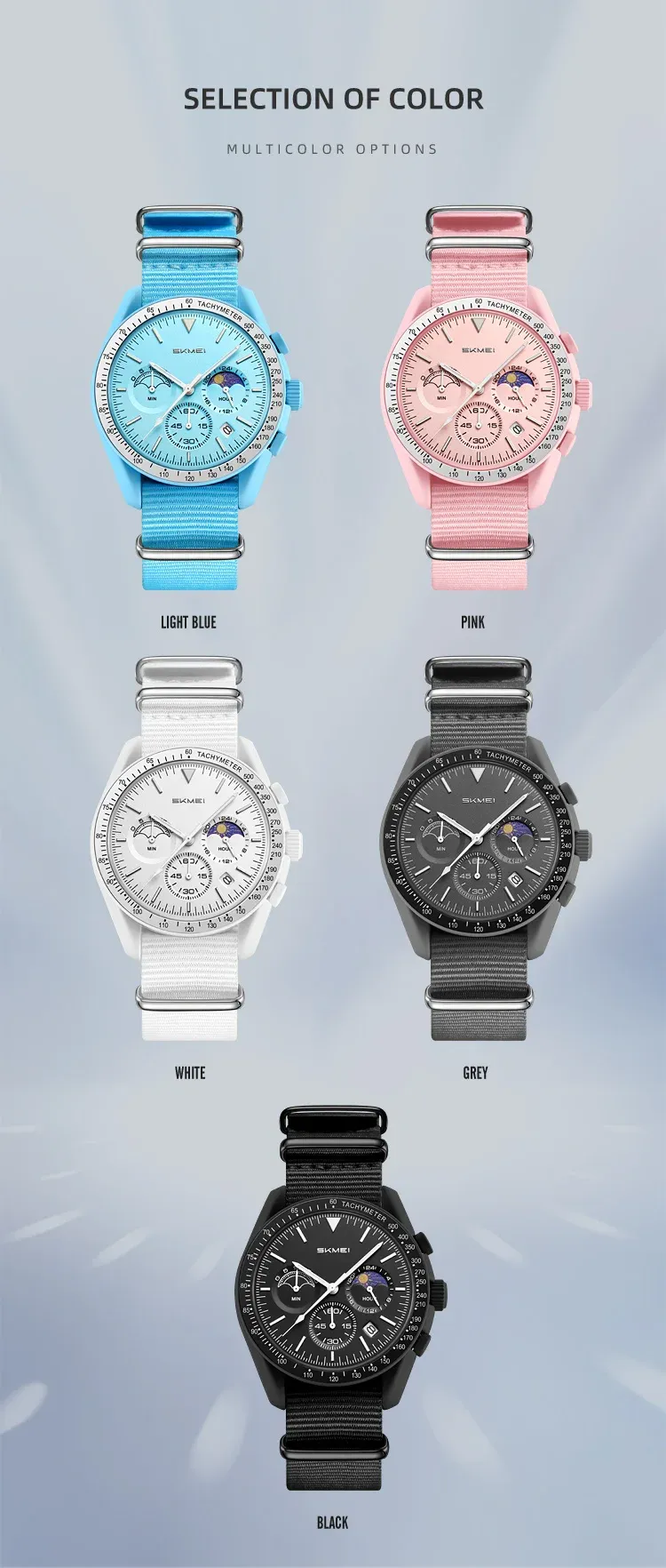 Montre SKMEI 9392, vue complète