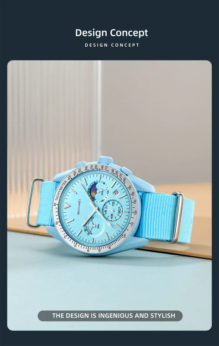 Montre SKMEI 9392, détail du cadran