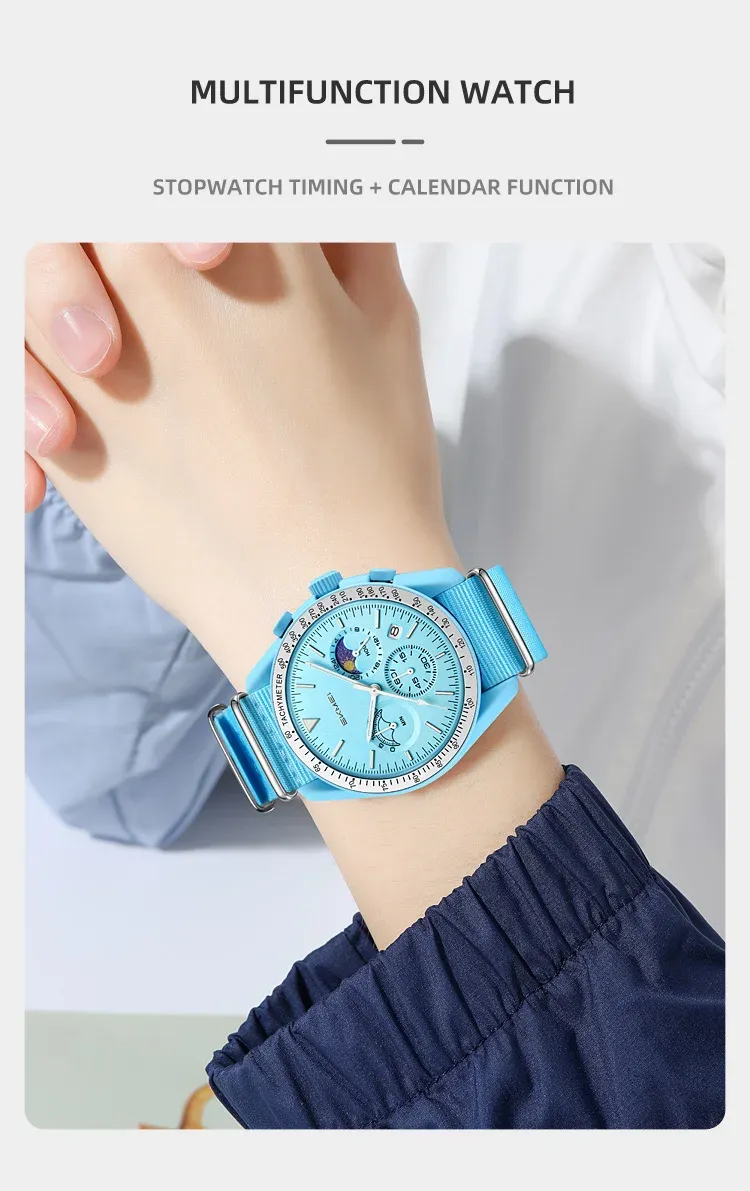 Montre SKMEI 9392, bracelet en nylon