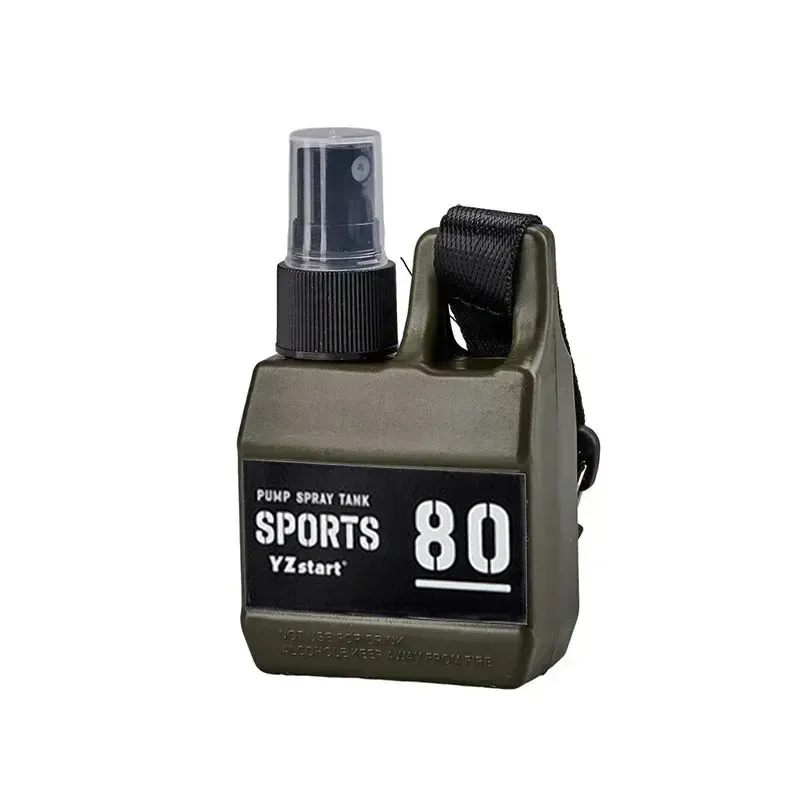 Flacon pulvérisateur rechargeable de 80 ml avec boucle, vide et portable, pour parfum ou alcool, idéal pour le camping, la randonnée et les activités de plein air 6