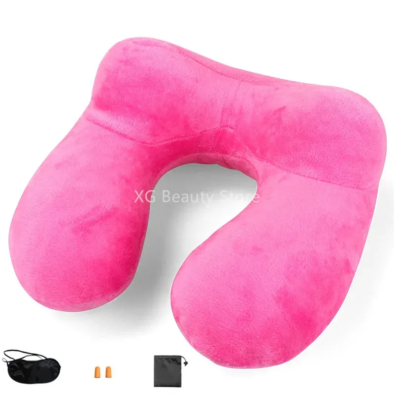 Oreiller cervical en U, utilisation en voyage