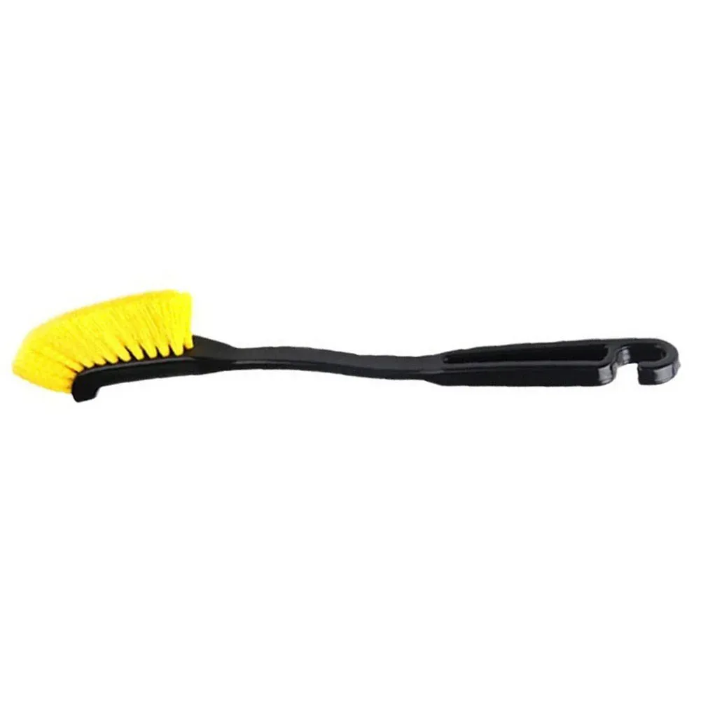 Brosse de jante à tête incurvée, nettoyage du moyeu