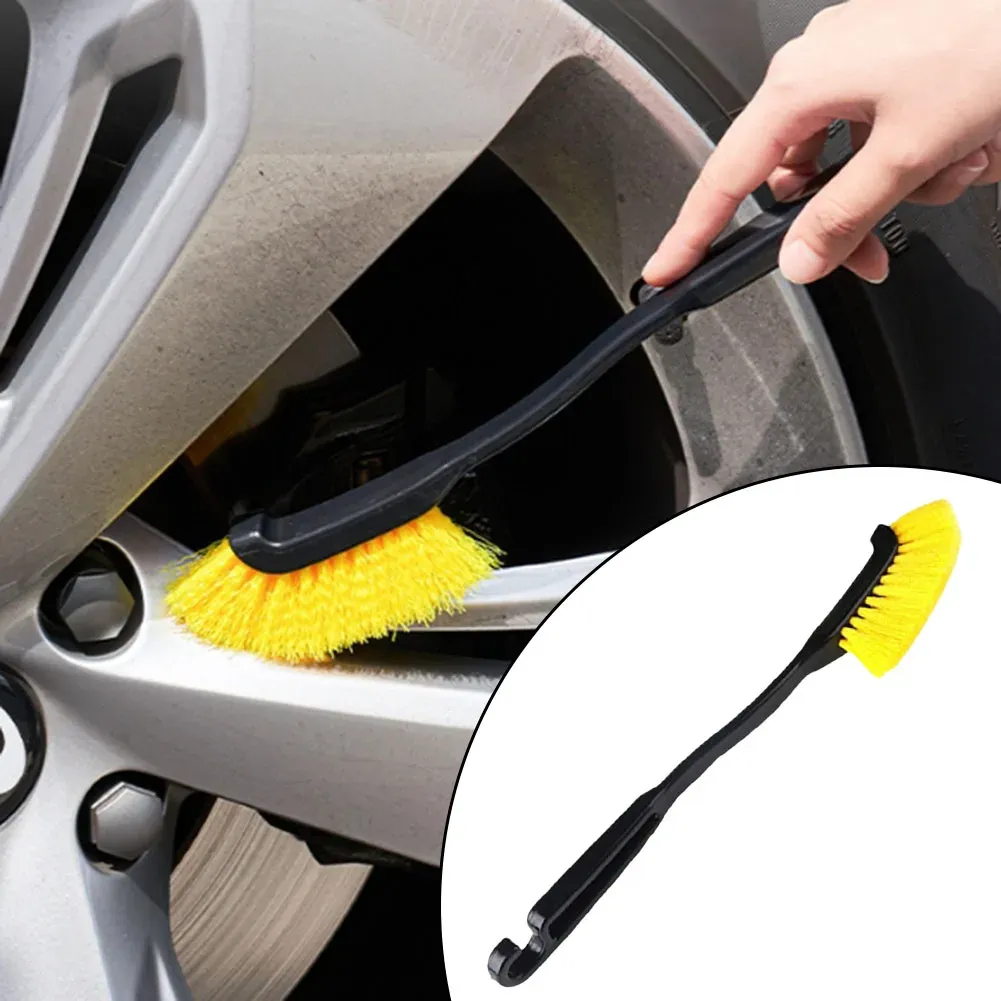 Brosse de jante à tête incurvée, détail