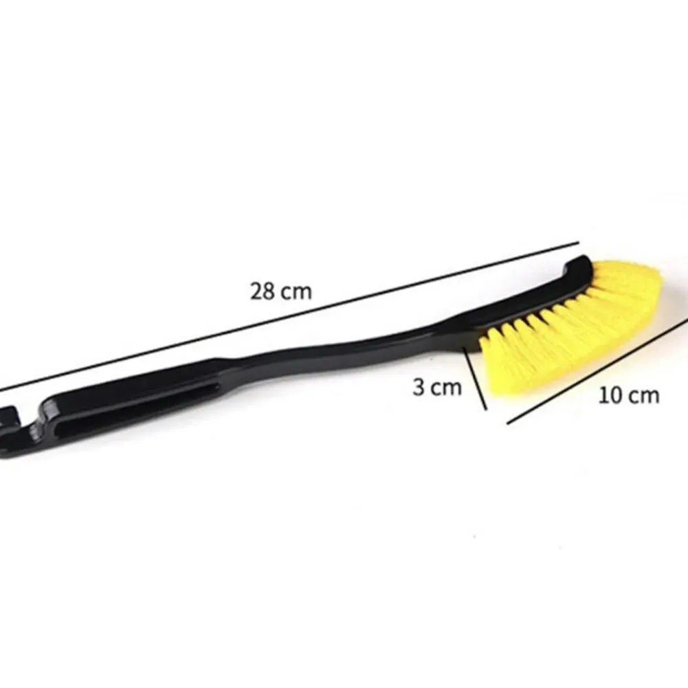 Brosse de jante à tête incurvée, utilisation