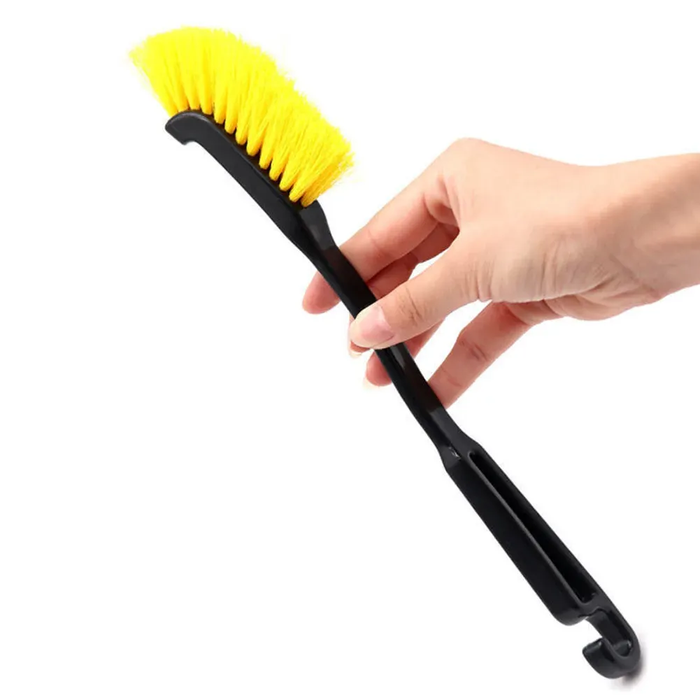 Brosse de jante à tête incurvée, accessoire