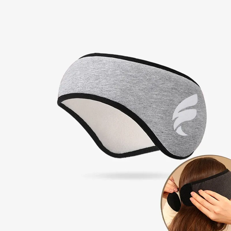Masque de sommeil occultant en peluche avec protège-oreilles anti-bruit pour hommes et femmes 8