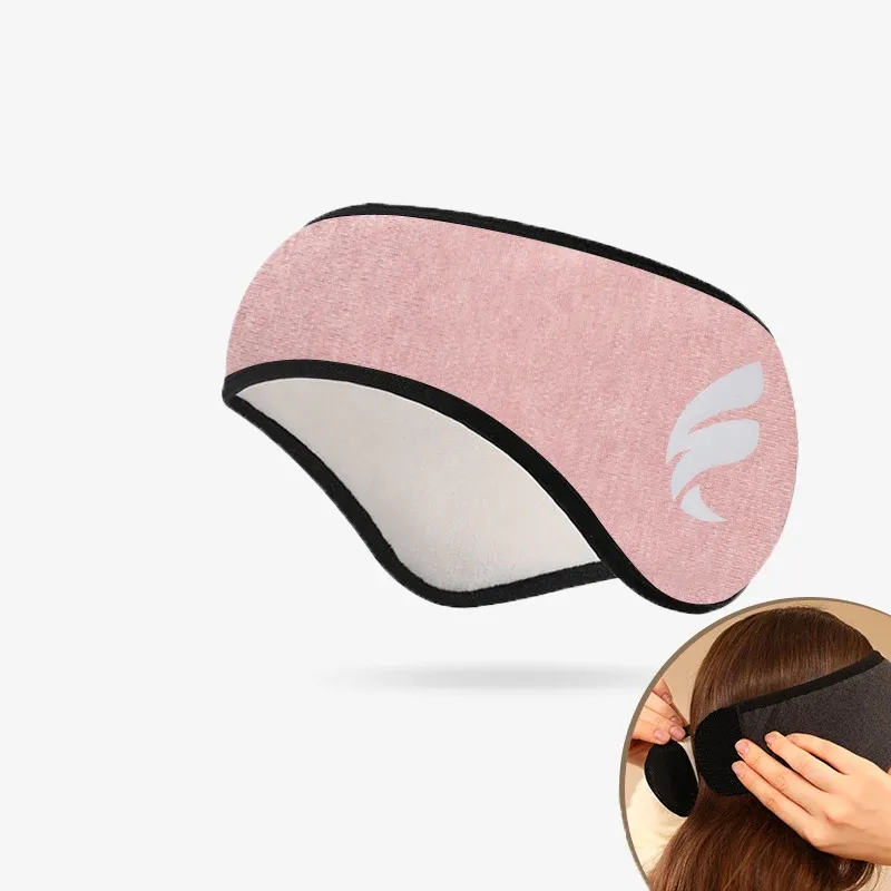 Masque de sommeil occultant en peluche avec protège-oreilles anti-bruit pour hommes et femmes 10