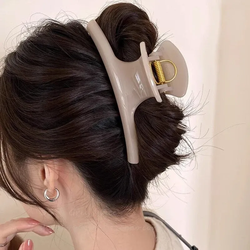Pince à cheveux élégante en situation