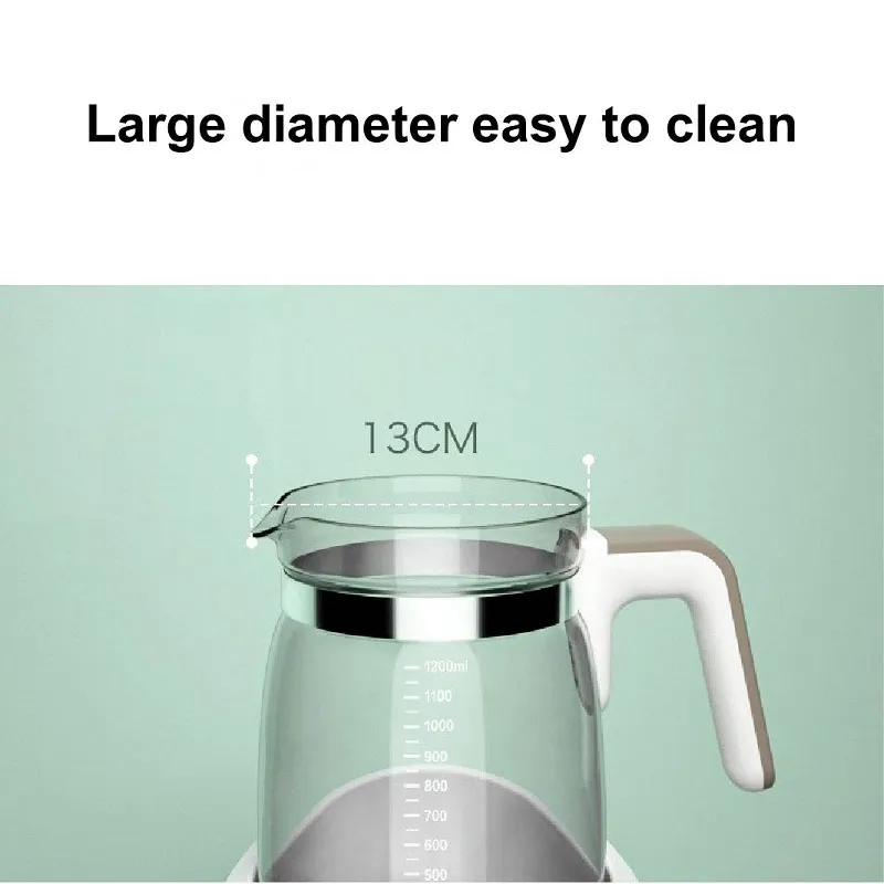 Régulateur de lait thermostatique pour bébé, vue détaillée