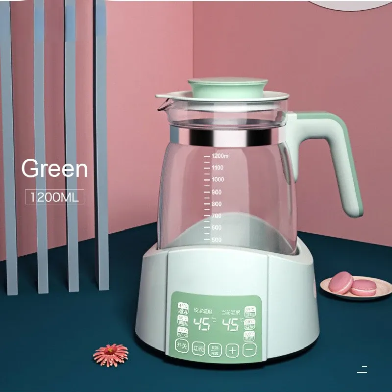 Chauffe-biberon intelligent 1,2 L avec régulateur de température, fonction de maintien au chaud et réchauffage automatique du lait en poudre GL41 6
