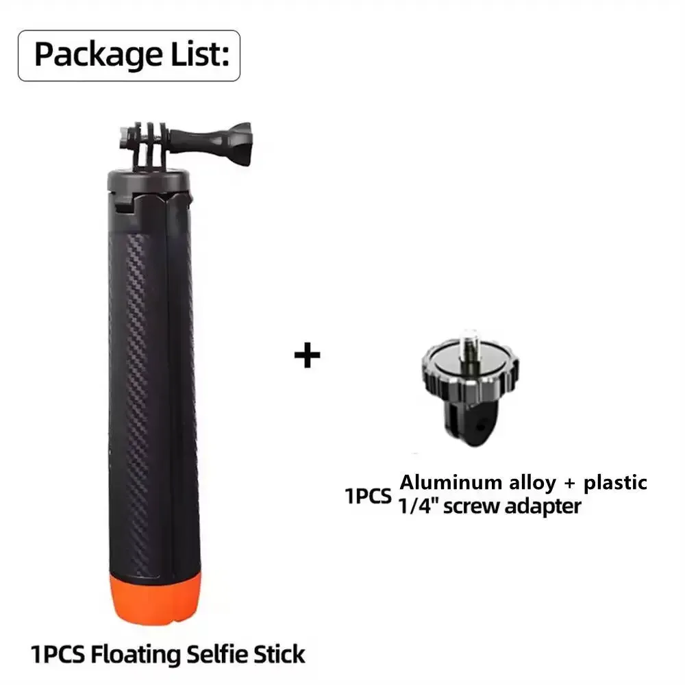 FANGTUOSI : Perche de flottaison sous-marine extensible pour plongée, compatible GoPro, Insta360, DJI Osmo et autres caméras d'action 10