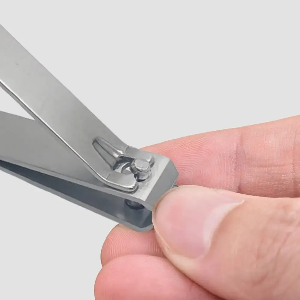Coupe-ongles en acier à bouche droite pour pédicure 2