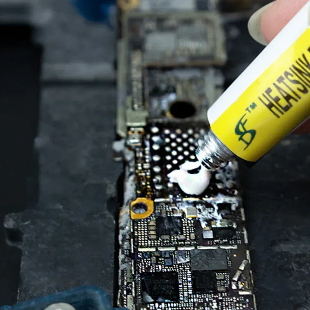 Pâte thermique conductrice pour dissipateur, pâte de refroidissement pour puce VGA, RAM, LED et circuits intégrés, 1 à 12 pièces 4
