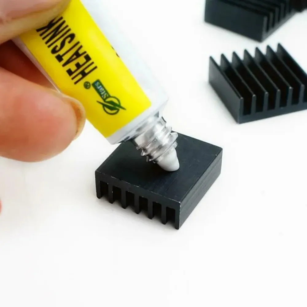 Pâte thermique conductrice pour dissipateur, pâte de refroidissement pour puce VGA, RAM, LED et circuits intégrés, 1 à 12 pièces 5