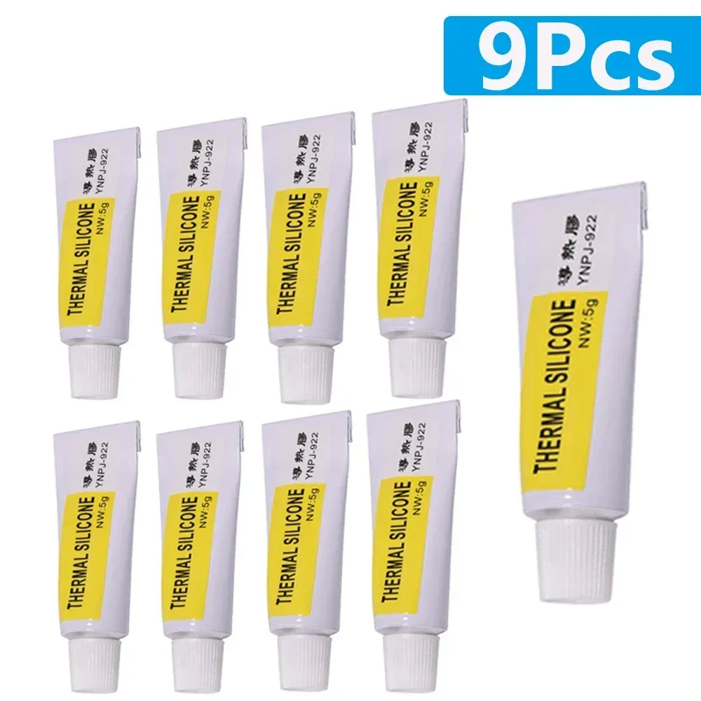 Pâte thermique conductrice pour dissipateur, pâte de refroidissement pour puce VGA, RAM, LED et circuits intégrés, 1 à 12 pièces 7