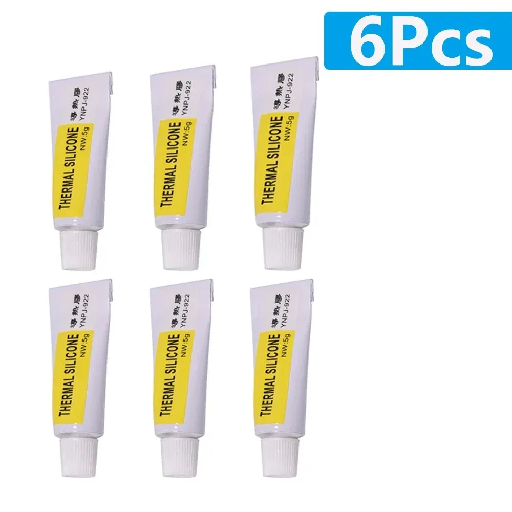 Pâte thermique conductrice pour dissipateur, pâte de refroidissement pour puce VGA, RAM, LED et circuits intégrés, 1 à 12 pièces 9