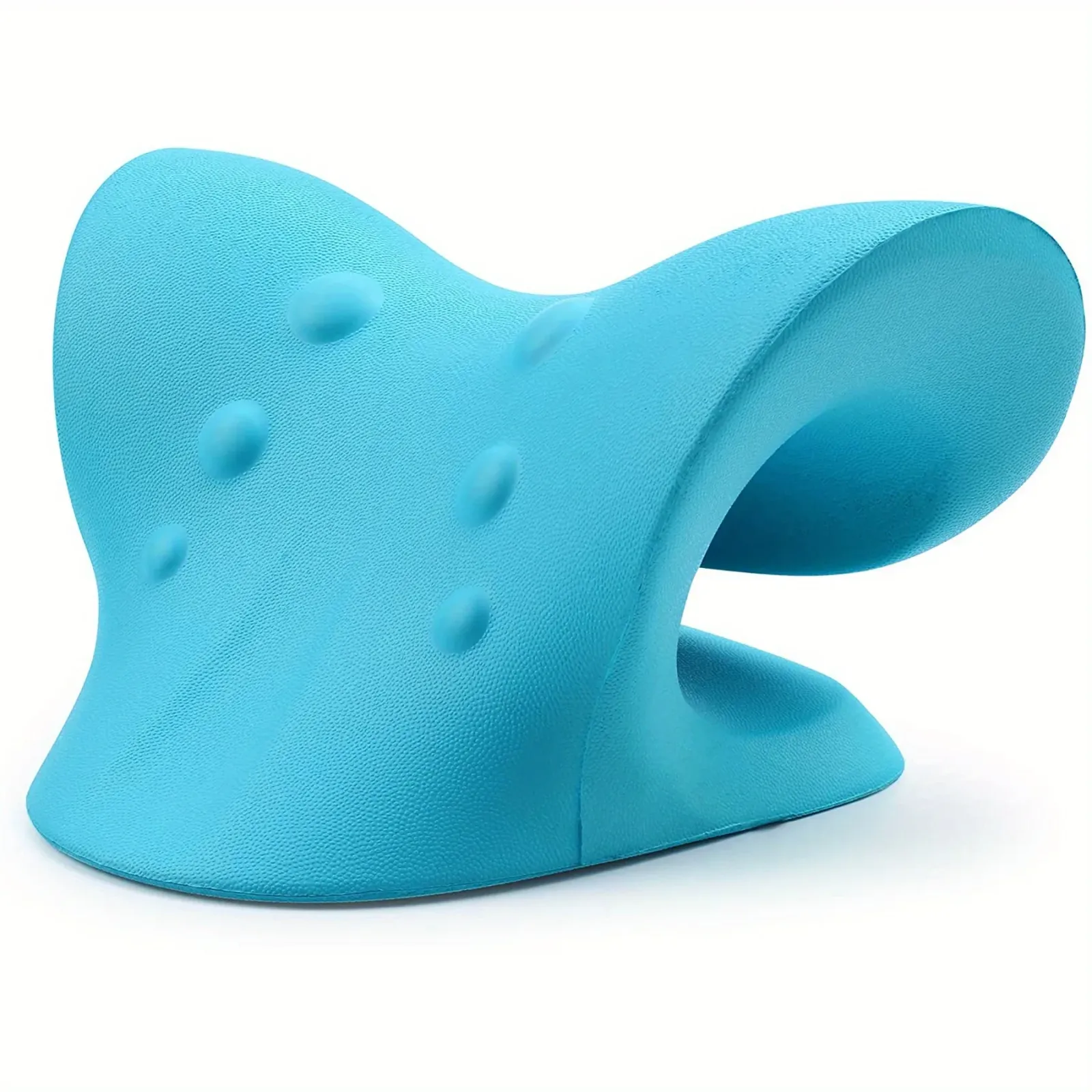Dispositif de traction cervicale, gros plan