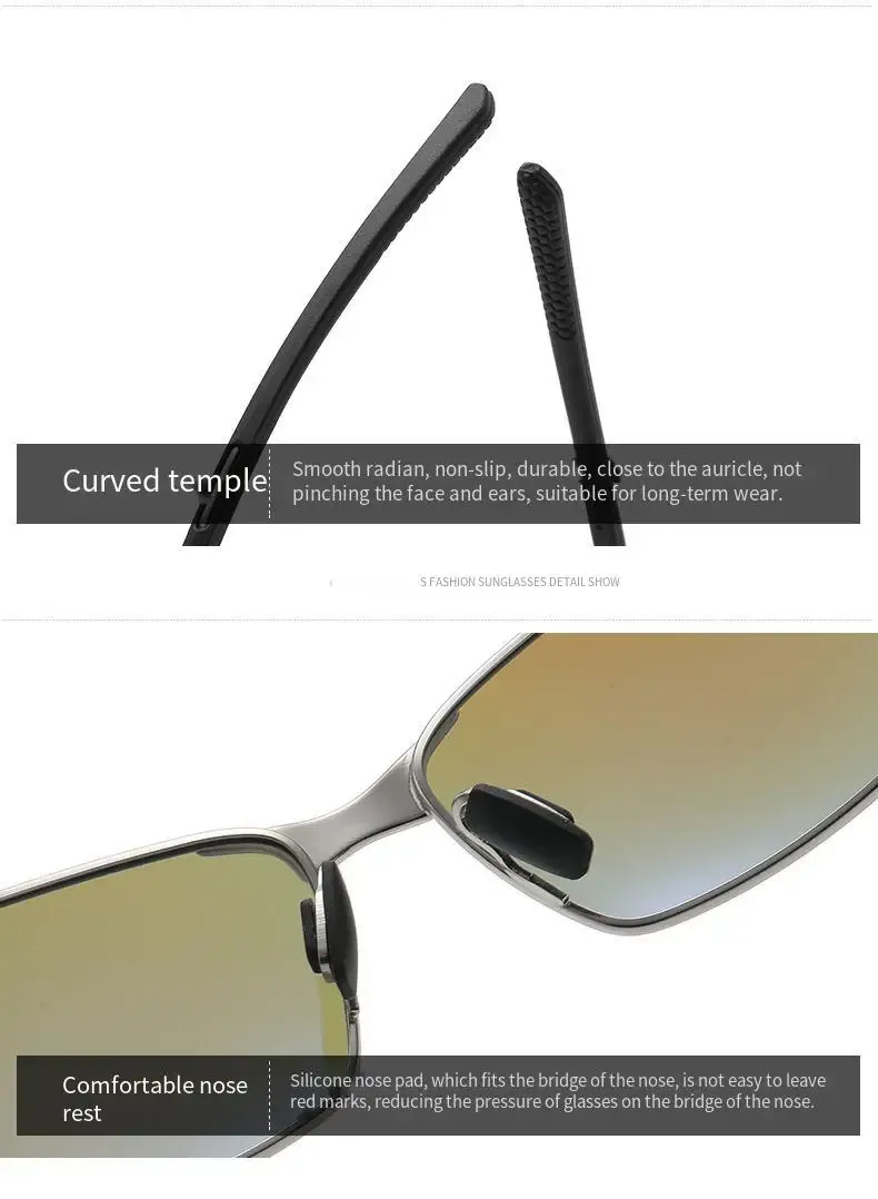 Lunettes de soleil homme, présentation finale