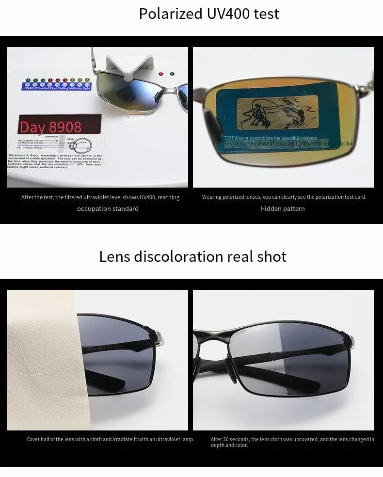 Lunettes de soleil homme, détail du design