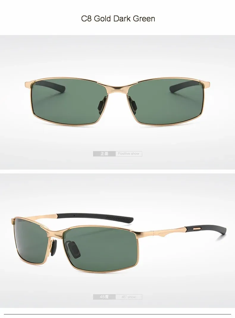 Lunettes de soleil homme, détail de la structure