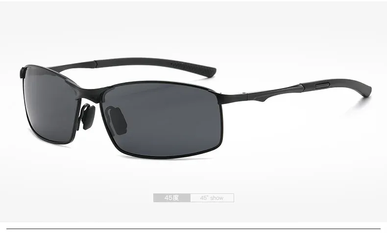 Lunettes de soleil homme, détail des verres