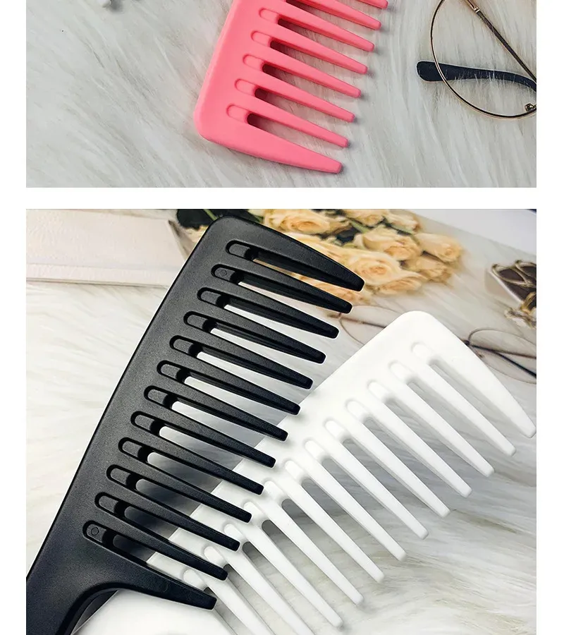 Coiffure réalisée avec le peigne