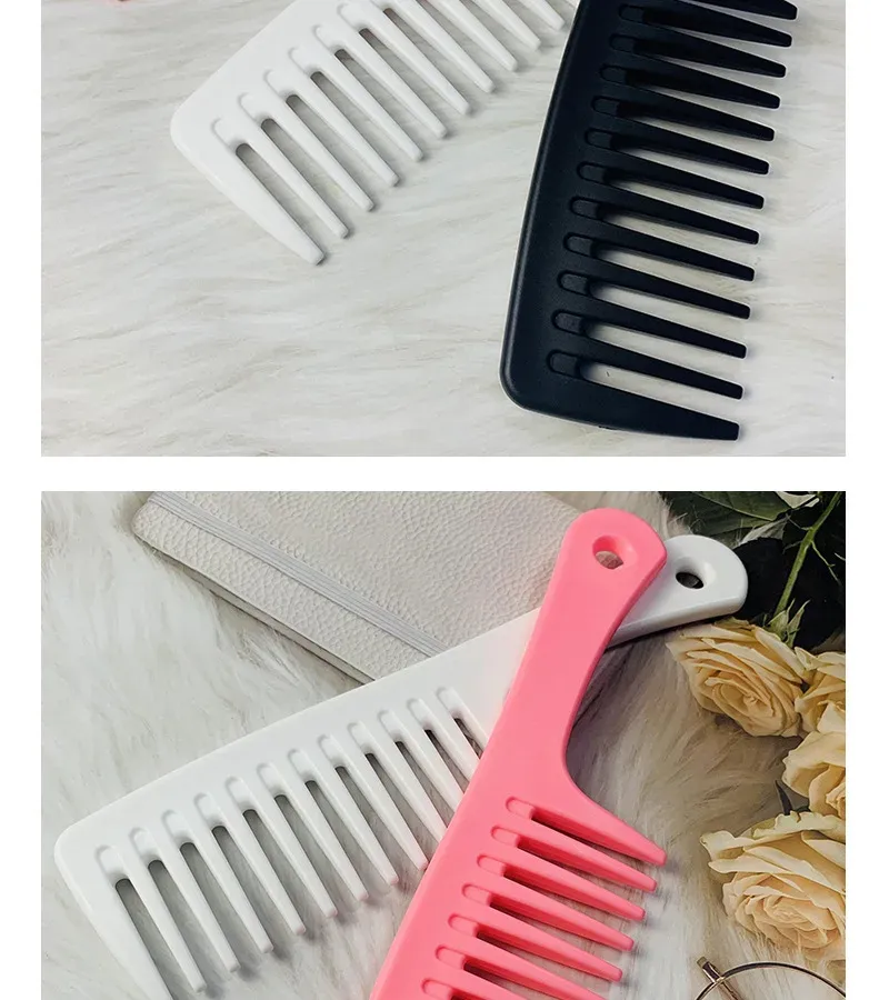 Peigne à crochet pour cheveux humides