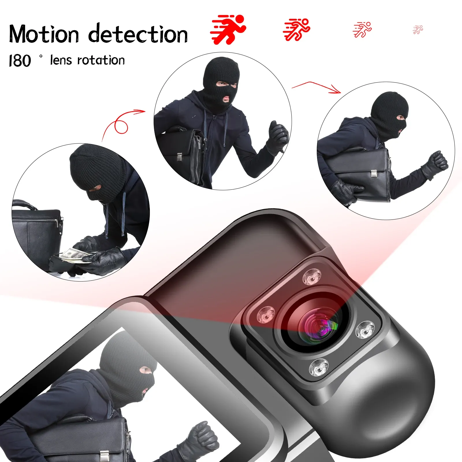 Caméra portable pour sorties en extérieur